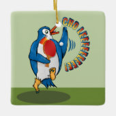 Pingpong Keramikornament (Vorderseite)