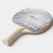 Pingpong Paddle Paddel Geblüht Tischtennis Schläger (Vorderseite)
