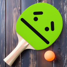 Pingpong Paddle Paddle Paddle Paddel mit schwarzem