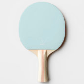 Pingpong Paddle Paddle Pale Mit Monogramm Tischtennis Schläger (Rückseite)