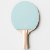 Pingpong Paddle Paddle Pale Mit Monogramm Tischtennis Schläger (Vorderseite)