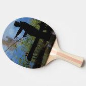 Pingpong Paddle Paddle Tischtennis Schläger (Seitenansicht)