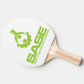 Pingpong Paddle Tischtennis Schläger (Seitenansicht)