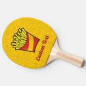 Pingpong Paddle Tischtennis Schläger (Seitenansicht)