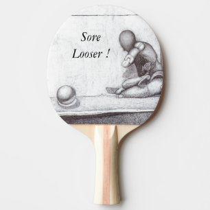 Pingpong-Sattel "Sore Looser" Tischtennis Schläger