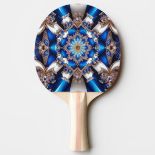 Pingpongpaddel mit argentinischen Farben Tischtennis Schläger