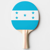 Pingpongpaddel mit Flagge von Honduras Tischtennis Schläger (Vorderseite)