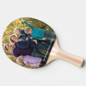 Pingpongpaddel mit Foto Tischtennis Schläger (Seitenansicht)