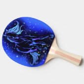 Pingpongpaddel Tischtennis Schläger (Seitenansicht)