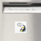 Pinguim sonhando com a Ladeira Magnet (In Situ (Geschirrspüler))