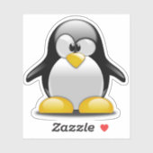 pinguim tuntun aufkleber (Blatt)