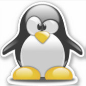 pinguim tuntun aufkleber (Vorderseite)