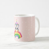 Pinguim unicórnio kaffeetasse (VorderseiteRechts)