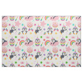 Pinguim Unicórnio Stoff (Fat Quarter (45,7 x 55,9 cm))