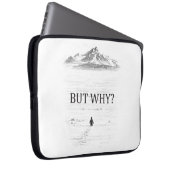 Pinguin Aber Warum Berge  Laptopschutzhülle (Vorne Rechts)