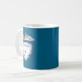 Pinguin aber warum kaffeetasse (Vorderseite Links)
