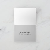 Pinguin Abschluss Cards Karte (Innenseite)