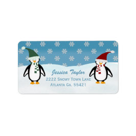 Pinguin Address Labels Adressaufkleber
