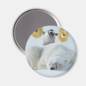 Pinguin-Alarm Magnet (Vorderseite/Rückseite)