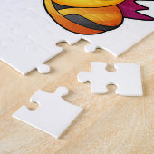 Pinguin als Astronaut im Anzug Puzzle (Seite)