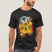 Pinguin als Astronaut im Anzug T-Shirt (Vorderseite)