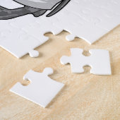 Pinguin als Doktor mit Doctor's Coat Puzzle (Seite)