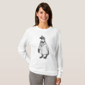 Pinguin als Doktor mit Doctor's Coat T-Shirt (Vorne ganz)