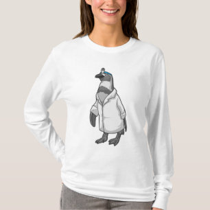 Pinguin als Doktor mit Doctor's Coat T-Shirt