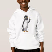 Pinguin als Lehrerin mit Pointer Hoodie (Vorderseite)