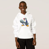 Pinguin als Mechaik mit Tool Hoodie (Vorne ganz)