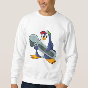 Pinguin als Mechaik mit Tool Sweatshirt