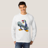 Pinguin als Mechaik mit Tool T-Shirt (Vorne ganz)
