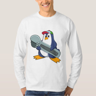 Pinguin als Mechaik mit Tool T-Shirt