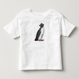 Pinguin als Pirate mit Hut Kleinkind T-shirt