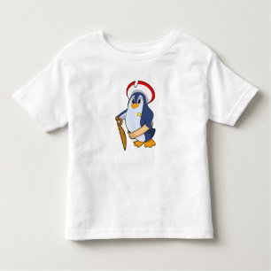 Pinguin als Pirate mit Hut Kleinkind T-shirt