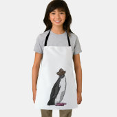 Pinguin als Pirate mit Hut Schürze (Insitu)