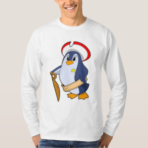 Pinguin als Pirate mit Hut T-Shirt
