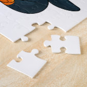 Pinguin an der Yoga-Fitness im Sitzen Puzzle (Seite)