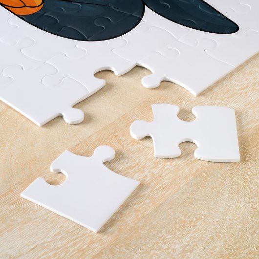 Pinguin an der Yoga-Fitness im Sitzen Puzzle (Seite)