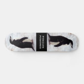 Pinguin angetriebenes Skateboard (Horizontal)