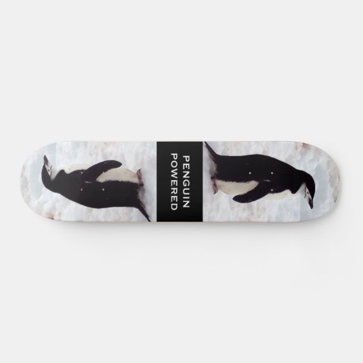 Pinguin angetriebenes Skateboard (Horizontal)