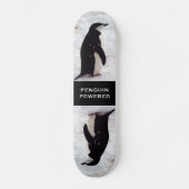 Pinguin angetriebenes Skateboard (Vorderseite)