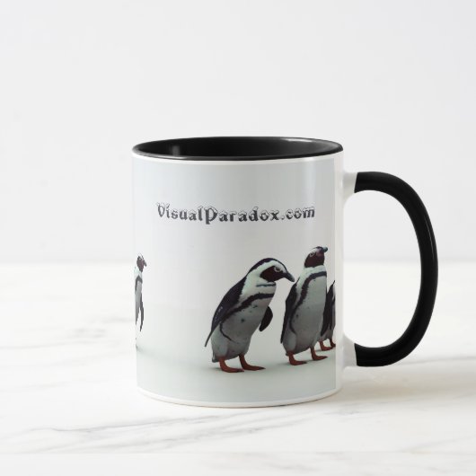 Pinguin-Anordnung Tasse (Rechts)