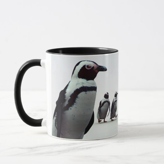 Pinguin-Anordnung Tasse (Links)