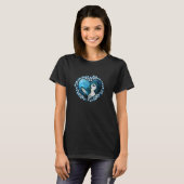 Pinguin Artwork fun Liebe T-Shirt (Vorne ganz)