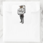 Pinguin Astronaut Sticker (Tasche)