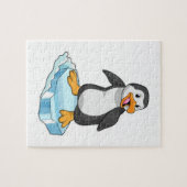 Pinguin auf Eisscholle Puzzle (Horizontal)