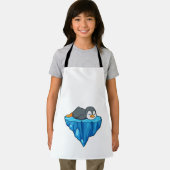 Pinguin auf Eisscholle Schürze (Insitu)