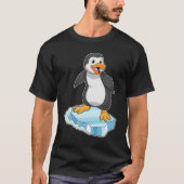 Pinguin auf Eisscholle T-Shirt (Vorderseite)