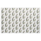 Pinguin auf Weiß Stoff (Fat Quarter (45,7 x 55,9 cm))